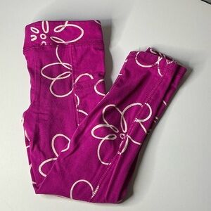 🌟Size 4 Pink flower leggings
